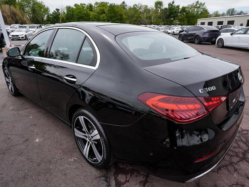 Black 2025 Mercedes-Benz C-Class C 300 4MATIC