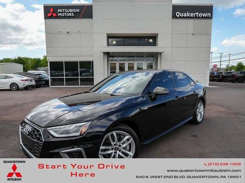 Mythos Black Metallic 2021 Audi A4 45 S line Premium Plus