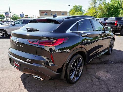 Black Obsidian 2023 INFINITI QX55 ESSENTIAL