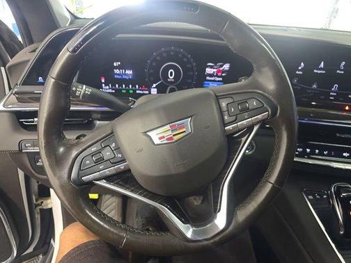Crystal White Tri-Coat 2021 Cadillac Escalade Sport