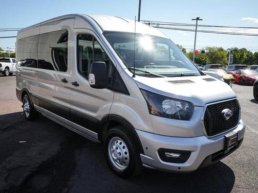 Ingot Silver Metallic 2025 Ford Transit-350 XLT