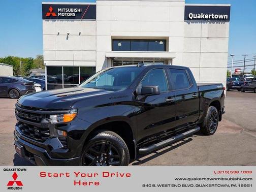 Black 2024 Chevrolet Silverado 1500 Custom