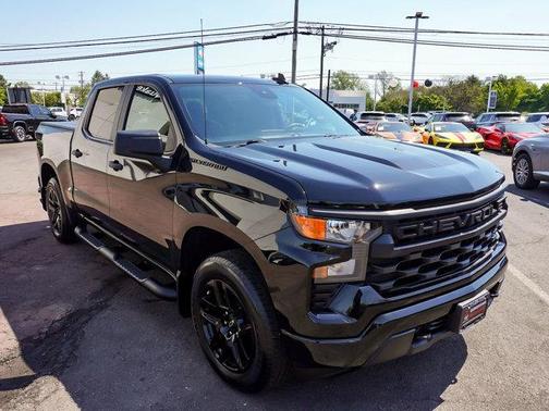Black 2024 Chevrolet Silverado 1500 Custom
