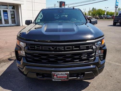 Black 2024 Chevrolet Silverado 1500 Custom