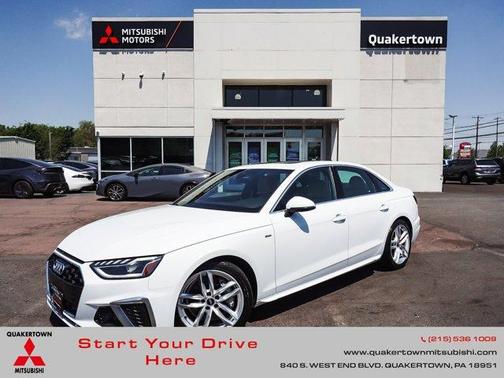 Glacier White Metallic 2022 Audi A4 45 S line Premium Plus