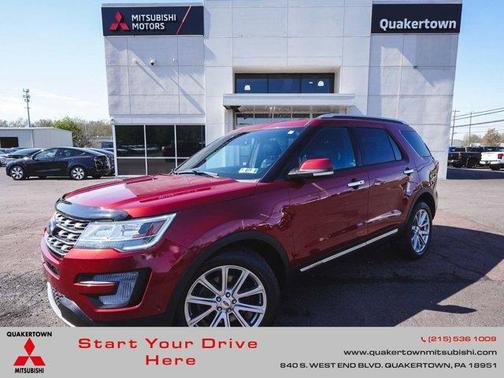 Ruby Red Metallic Tinted Clearcoat 2017 Ford Explorer Limited