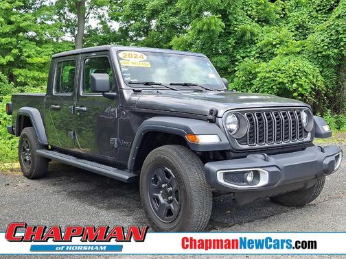 Granite Crystal Clearcoat Metallic 2024 Jeep Gladiator Sport