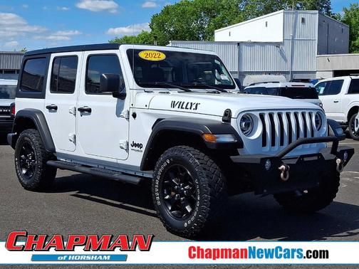Bright White Clearcoat 2022 Jeep Wrangler Unlimited Sport