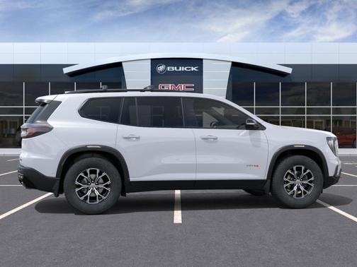 White 2027 GMC Acadia AT4