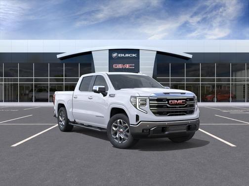 White 2026 GMC Sierra 1500 SLT