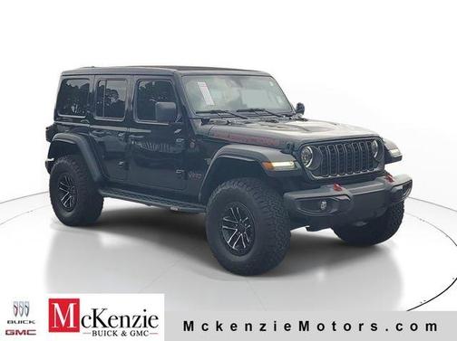 Black 2024 Jeep Wrangler Rubicon
