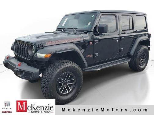 Black 2024 Jeep Wrangler Rubicon