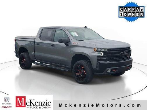 Gray 2021 Chevrolet Silverado 1500 LT Trail Boss Truck