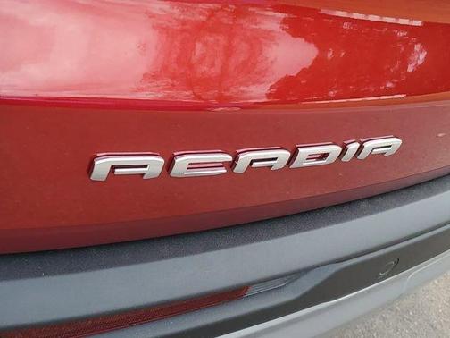 Red 2026 GMC Acadia Elevation