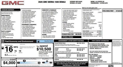 2025 GMC Sierra 1500 Denali