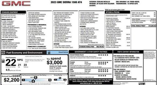 2023 GMC Sierra 1500 AT4