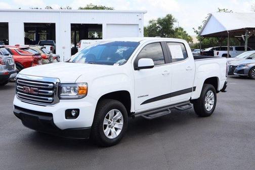 Summit White 2016 GMC Canyon SLE