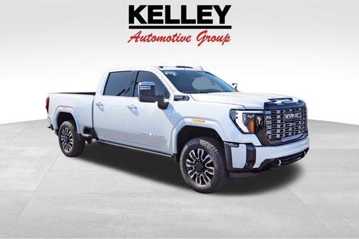 White Frost Tri-Coat 2025 GMC Sierra 2500 Denali Ultimate
