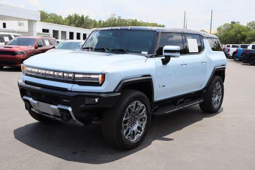 Ice Blue 2025 GMC HUMMER EV SUV 3X