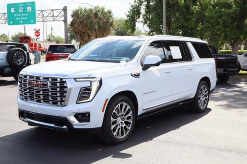 Glacier White 2026 GMC Yukon XL Denali