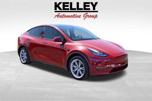 Red Multi 2021 Tesla Model Y Long Range