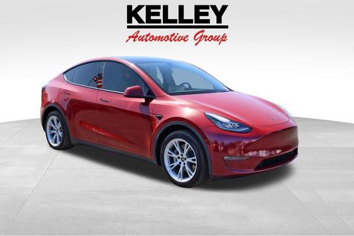 Red Multi 2021 Tesla Model Y Long Range