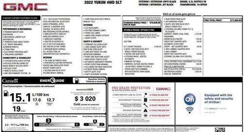 2022 GMC Yukon SLT