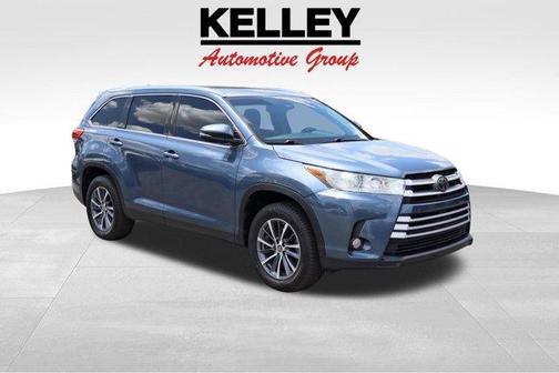 Shoreline Mist 2019 Toyota Highlander XLE