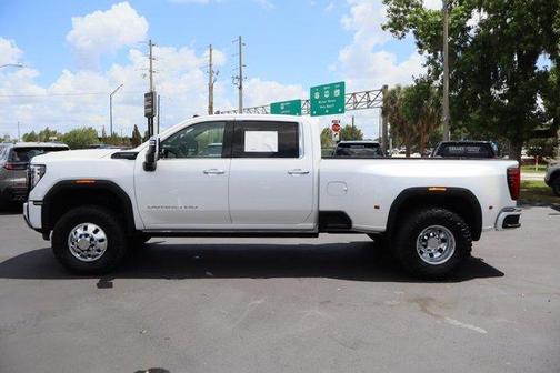 White Frost Tri-Coat 2024 GMC Sierra 3500 Denali Ultimate
