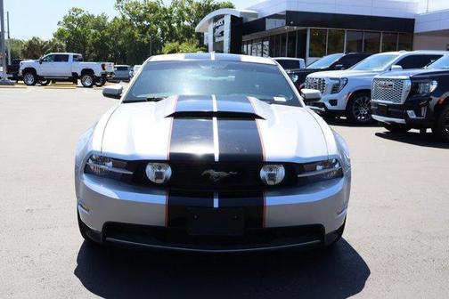 Silver Black 2011 Ford Mustang GT Premium