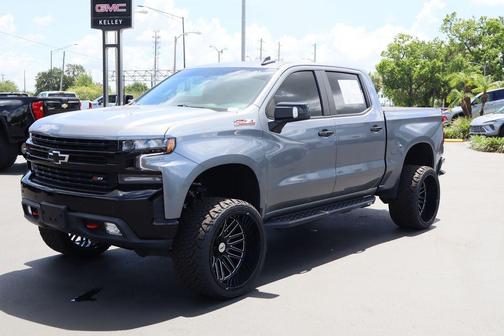 Satin Steel Metallic 2021 Chevrolet Silverado 1500 LT Trail Boss