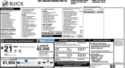 2021 Buick Enclave Essence