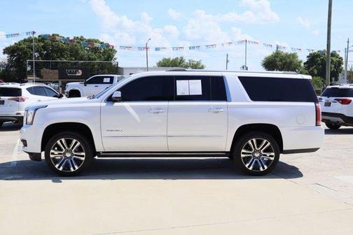 White Frost Tri-Coat 2018 GMC Yukon XL Denali