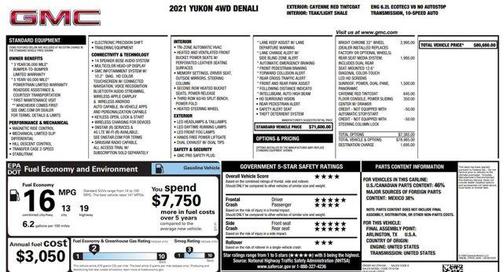 2021 GMC Yukon Denali