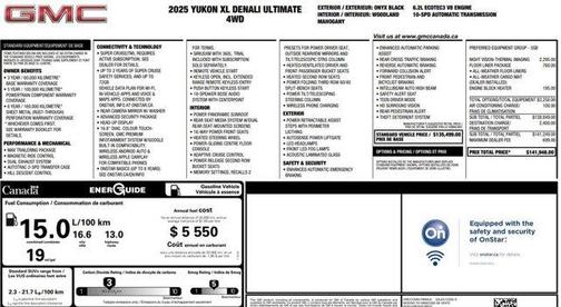 2025 GMC Yukon XL Denali Ultimate