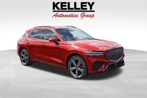Red 2022 Genesis GV70 3.5T Sport