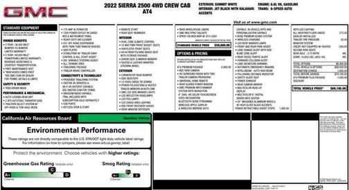 2022 GMC Sierra 2500 AT4