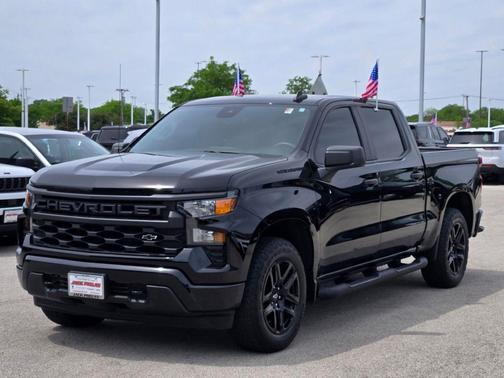 Black 2024 Chevrolet Silverado 1500 Custom