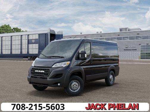 Black 2026 RAM ProMaster 1500 Low Roof
