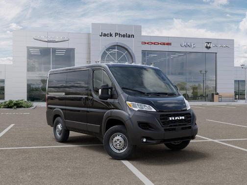 Black Clearcoat 2026 RAM ProMaster 1500 Low Roof