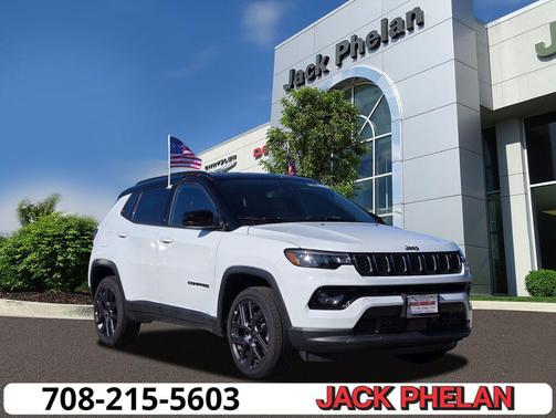 Bright White Clearcoat 2026 Jeep Compass Limited