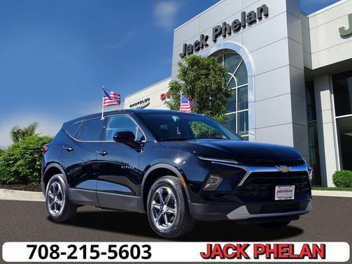 Black 2025 Chevrolet Blazer 2LT
