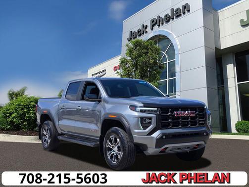 Sterling Metallic 2023 GMC Canyon AT4