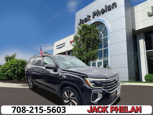 Gray 2025 Volkswagen Atlas 2.0T SE w/Technology 4MOTION