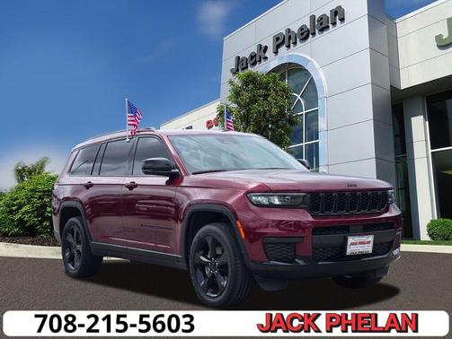 Velvet Red Pearlcoat 2023 Jeep Grand Cherokee L Altitude