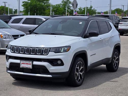 Bright White Clearcoat 2026 Jeep Compass Limited