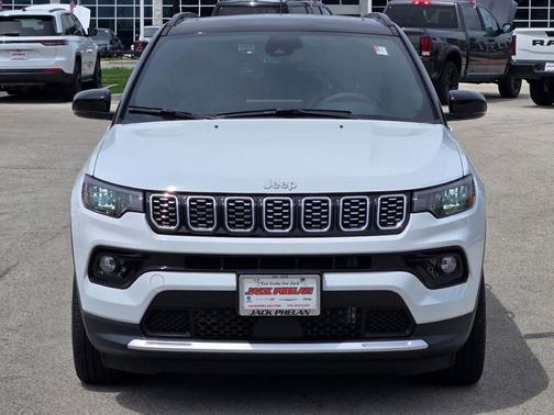 Bright White Clearcoat 2026 Jeep Compass Limited