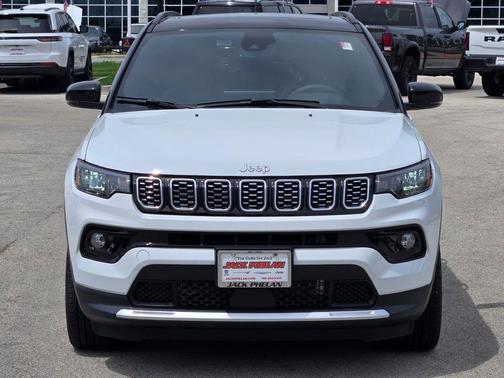 Bright White Clearcoat 2026 Jeep Compass Limited