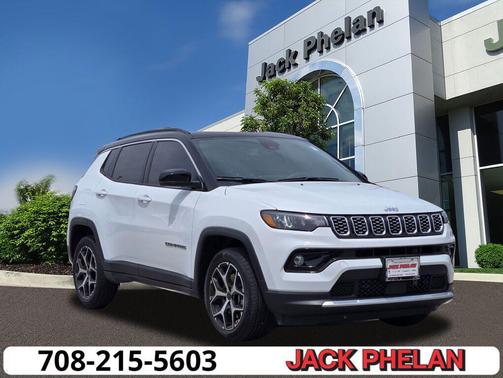 Bright White Clearcoat 2026 Jeep Compass Limited