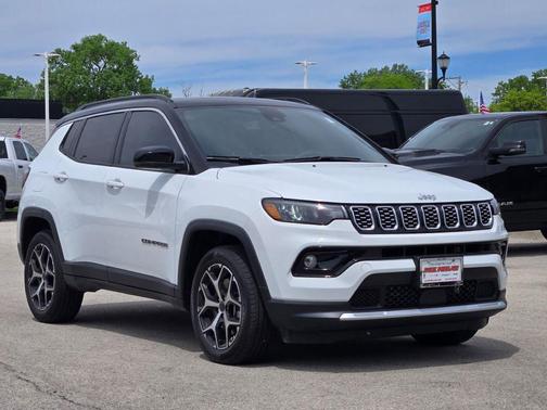 Bright White Clearcoat 2026 Jeep Compass Limited